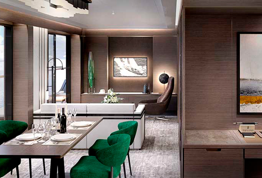 Evrima Grand Suite Ritz Carlton Yacht